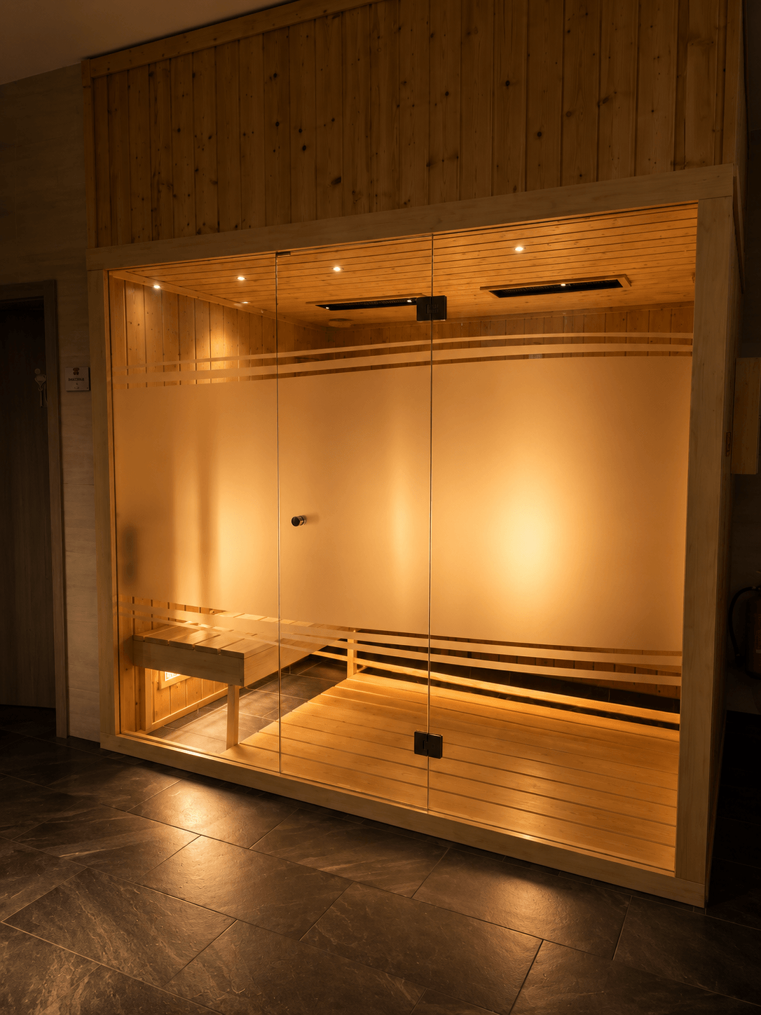 Infra sauna zvonku